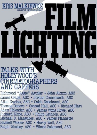 Film lighting : talks with Hollywood's cinematographers and gaffers / by Kris Malkiewicz assisted by Barbara J. Gryboski ; drawings by Leonard Konopelski.