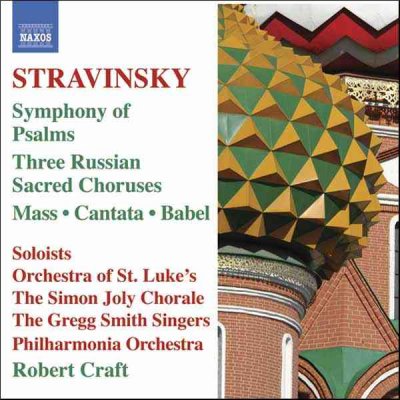 Symphony of Psalms [sound recording] / Stravinsky.