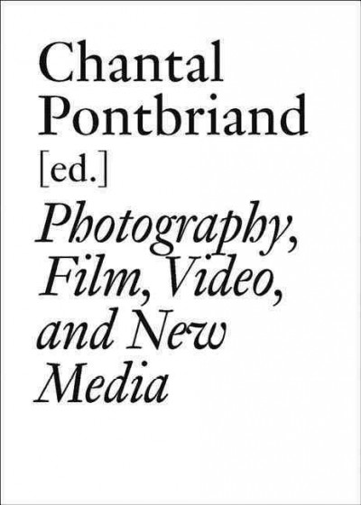 Parachute : the anthology (1975-2000) : photography, film, video, and new media, vol. III / Chantal Pontbriand, editor.