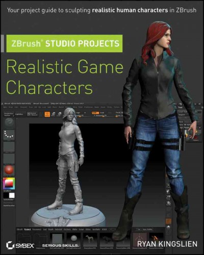 ZBrush studio projects : realistic game characters / Ryan Kingslien.