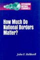 How much do national borders matter? Cover Image