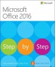 Microsoft Office 2016 step by step  Cover Image